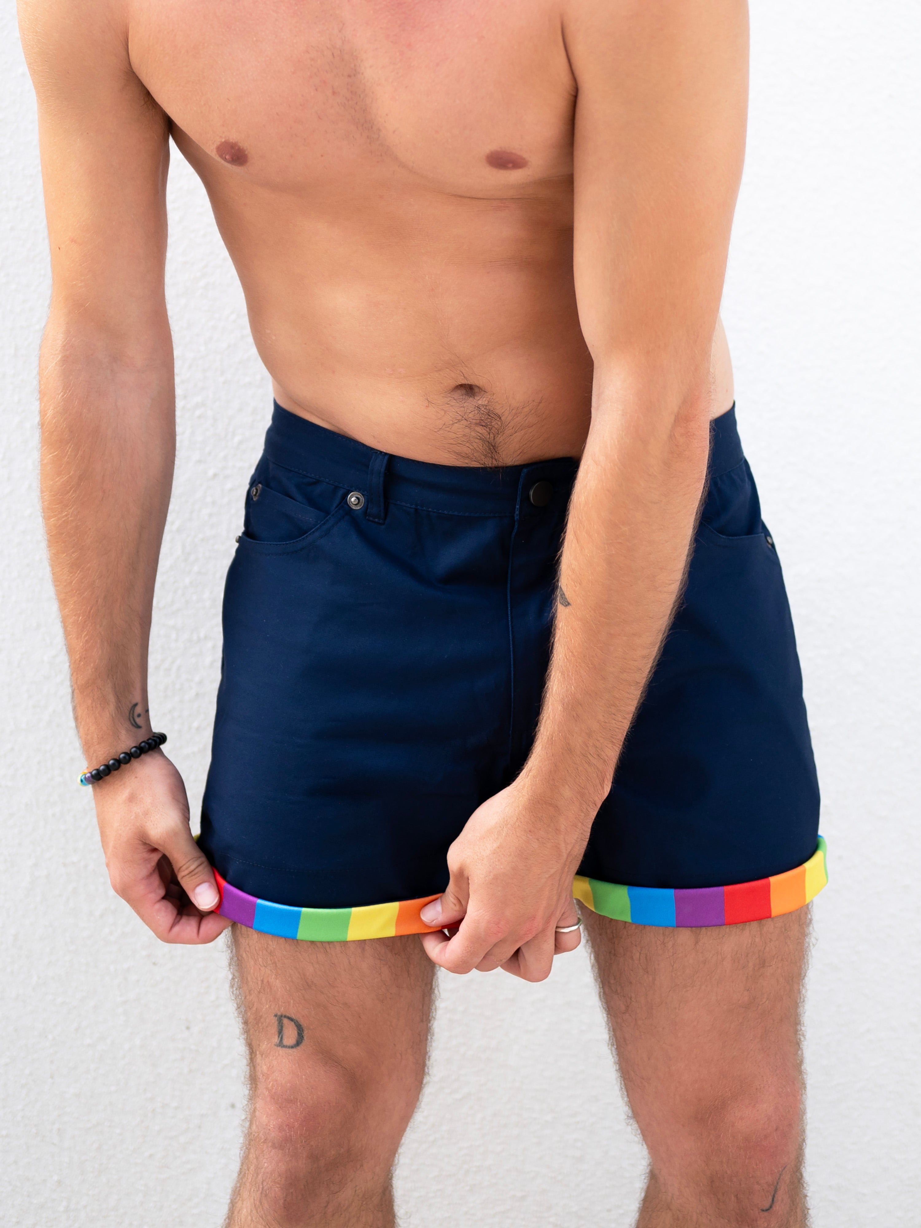 Spectrum Roll-up Shorts 2025 - Navy Blue (Short)