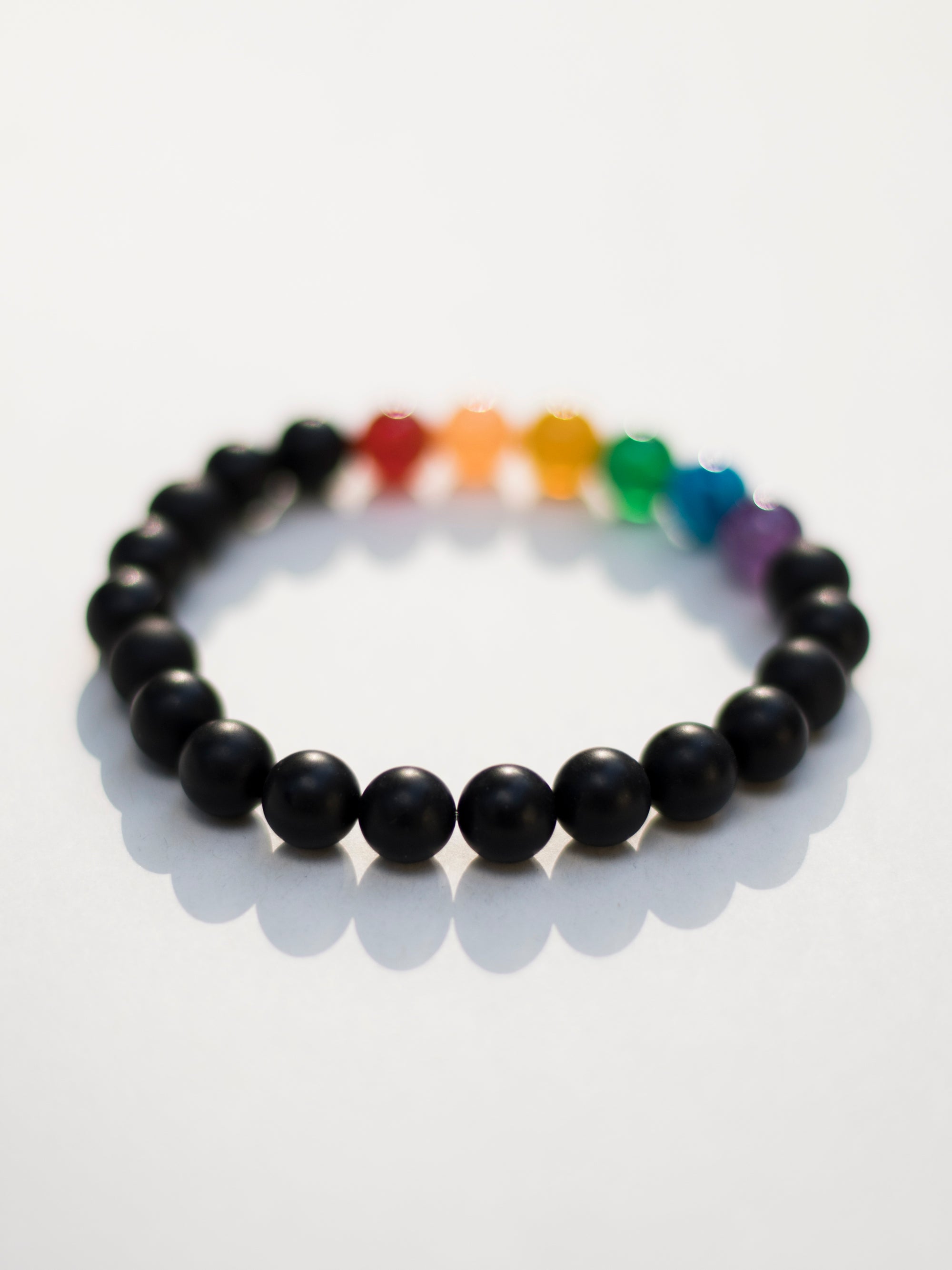 La Pulsera de Piedra Preciosa Real de Rudest - Pack de 2 - Ónix y Jaspe