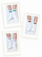 3-Pack Full Terry Retro Socks - Mixed