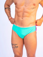 Watermelon Duo-tone Premium Swim Briefs