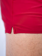 Deep Red All-Day Active Gym & Swim Shorts