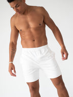Spectrum Roll-up Shorts 2024 - White