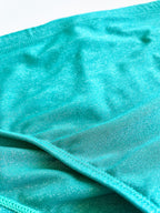 Aqua Sparkle Premium Swim Briefs With Metallic Fiber