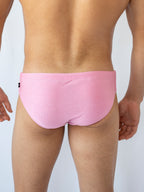 Candy Sparkle Premium Swim Briefs With Metallic Fiber