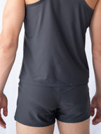 Ash Grey All-Day Active Gym & Swim Shorts