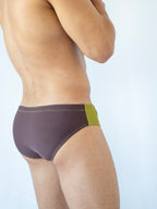 Pistachio Duo-tone Premium Swim Briefs