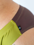 Pistachio Duo-tone Premium Swim Briefs