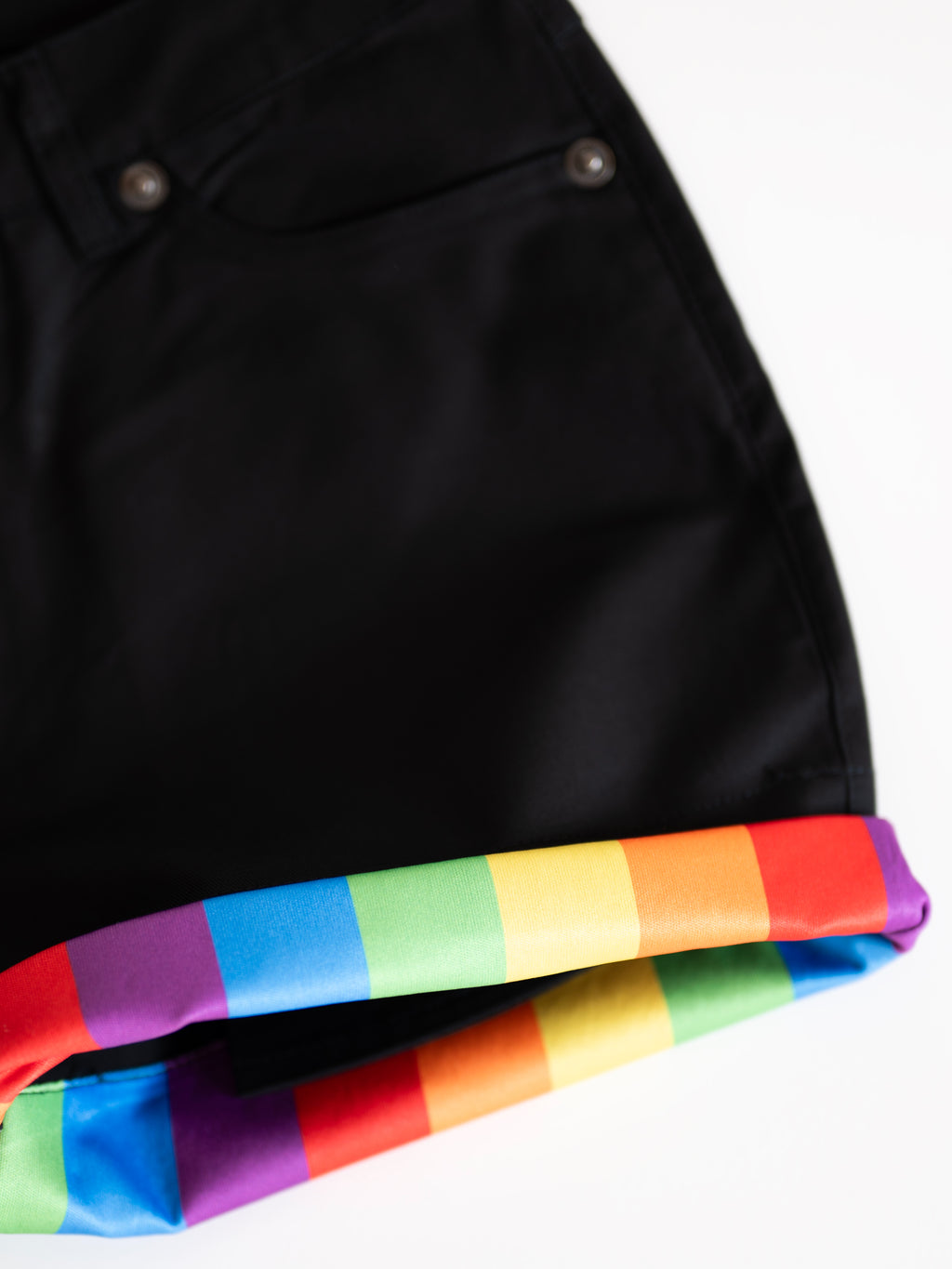 Spectrum Roll-up Shorts 2025 - Black (Regular)
