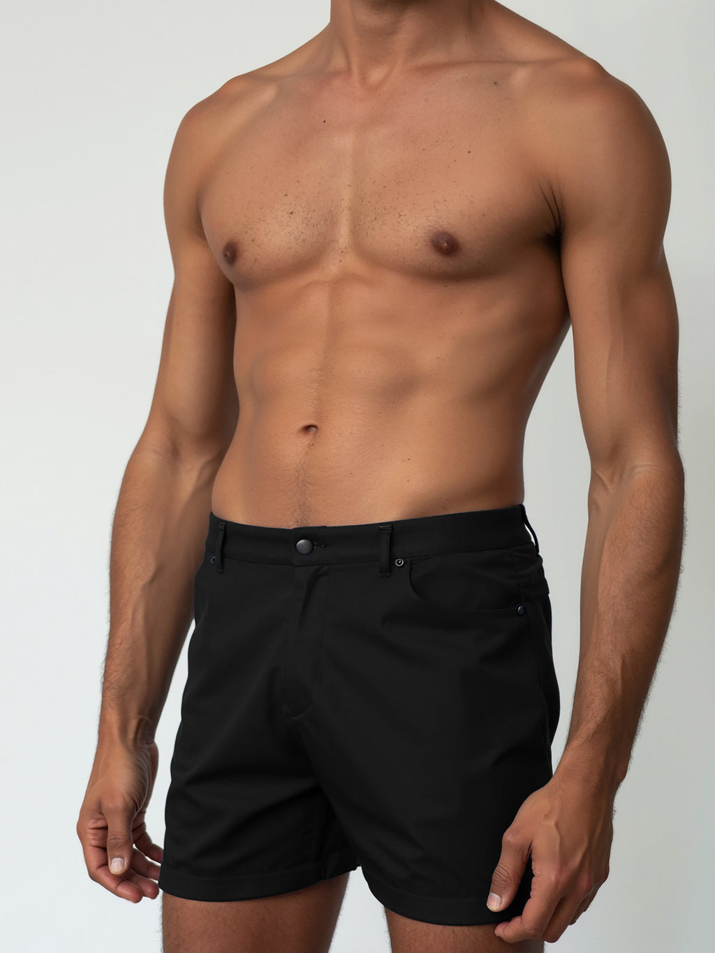 Spectrum Roll-up Shorts 2025 - Black (Short)