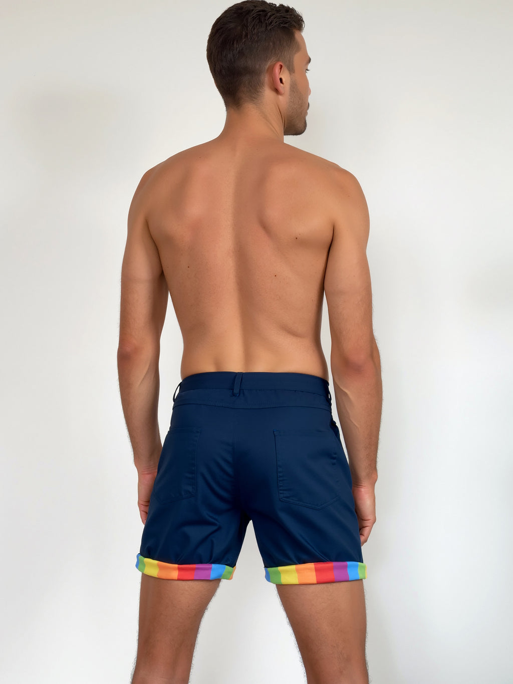 Spectrum Roll-up Shorts 2025 - Navy Blue (Regular)