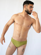 Pistachio Duo-tone Premium Swim Briefs
