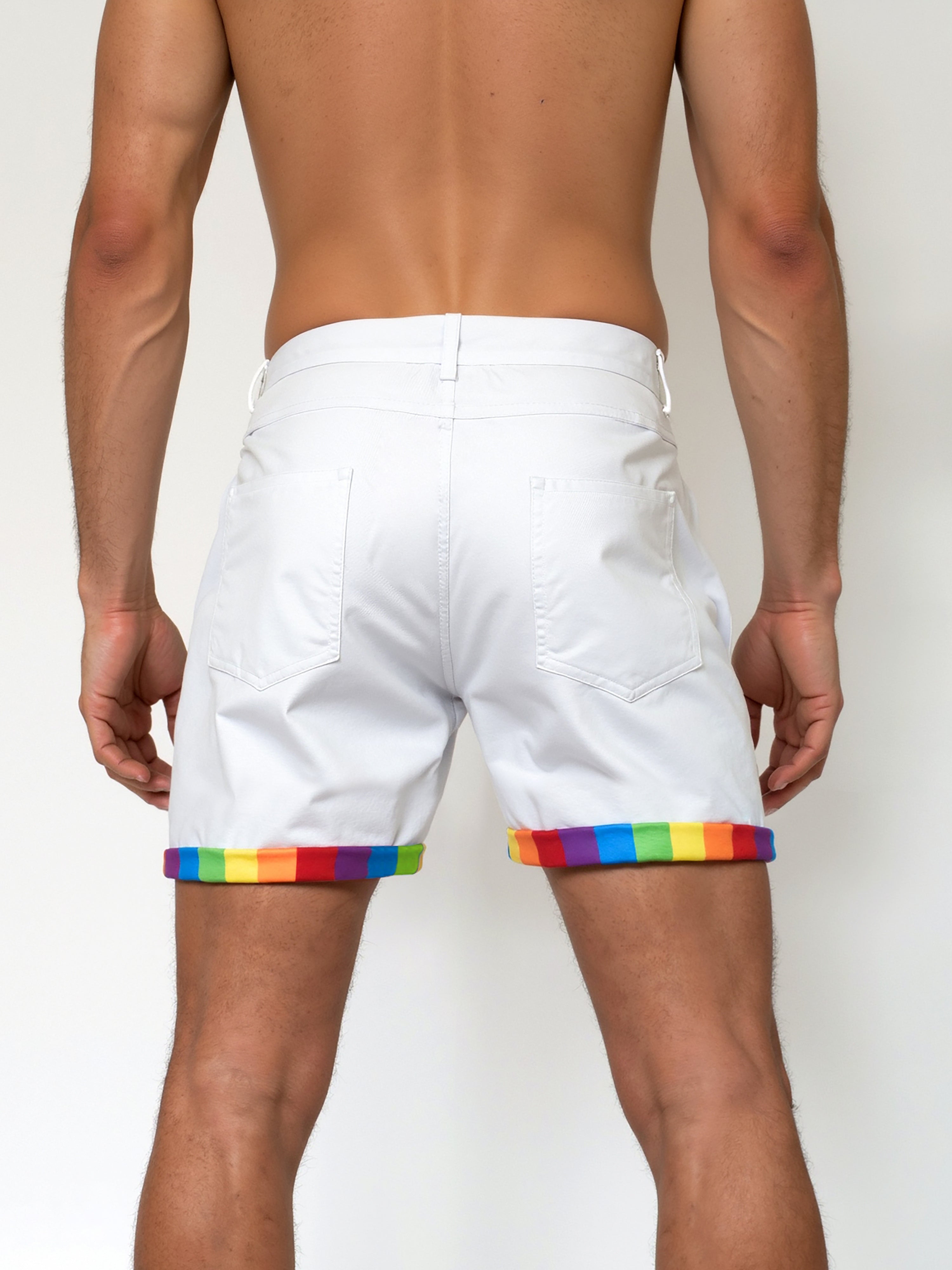 Spectrum Roll-up Shorts 2025 - Off-white (Regular)