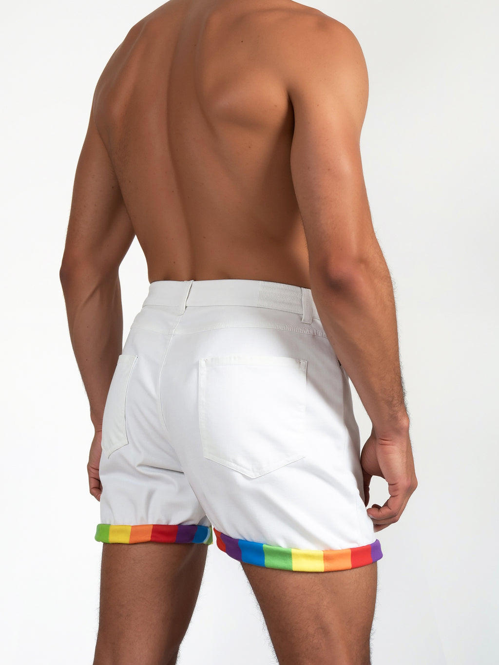 Spectrum Roll-up Shorts 2025 - Off-white (Short)
