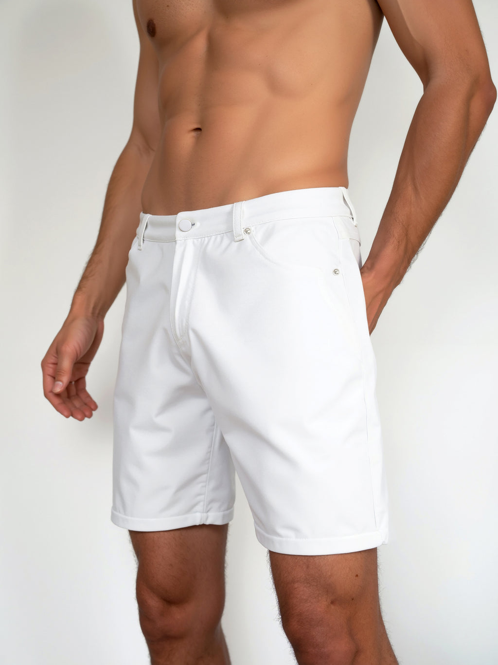 Spectrum Roll-up Shorts 2025 - Off-white (Regular)